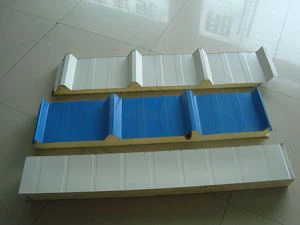 Защита на топлината PU сандвич панел стена / покривен лист