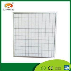 Миеща се алуминиева рамка панел панел Въздух Предварителен филтър